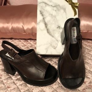 “Chinese Laundry”~ On Your Feet Leather Heels